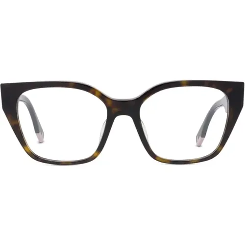Geometric Eyeglasses Collection Way , female, Sizes: 52 MM - Fendi - Modalova