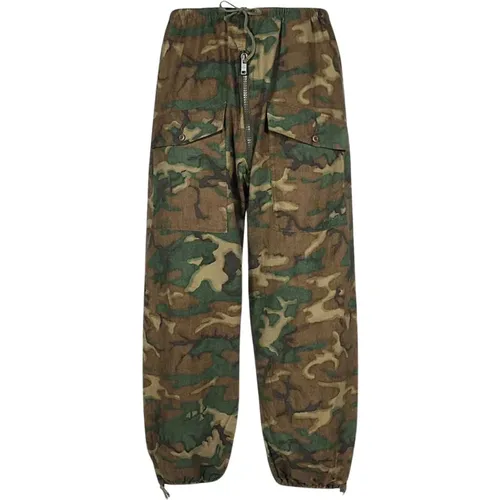 Sweatpants, male, , Size: S Camouflage Adjustable Trousers - Givenchy - Modalova