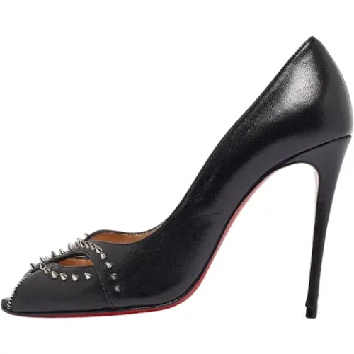 Pre-owned Pumps, female, , Size: 7 US Pre-owned Leather heels - Christian Louboutin Pre-owned - Modalova