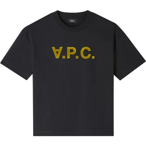 Velvet VPC Schwarze T-Shirts und Polos , Damen, Größe: XL - A.P.C. - Modalova