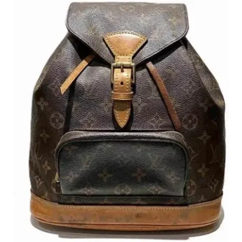 Pre-owned Backpacks, female, , Size: ONE SIZE Pre-owned Canvas louis-vuitton-bags - Louis Vuitton Vintage - Modalova