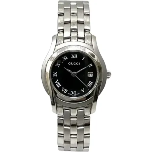 Pre-owned Watches, female, , Size: ONE SIZE Pre-owned Stainless Steel watches - Gucci Vintage - Modalova