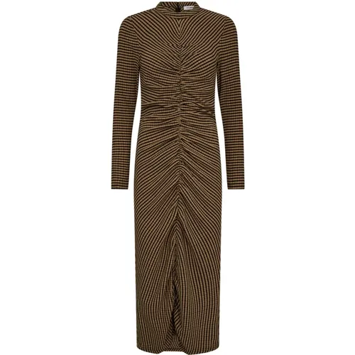 Elegant Draped Dress , female, Sizes: L - Co'Couture - Modalova