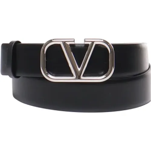 Belts, male, , Size: 95 CM Buckle Belt - Valentino Garavani - Modalova