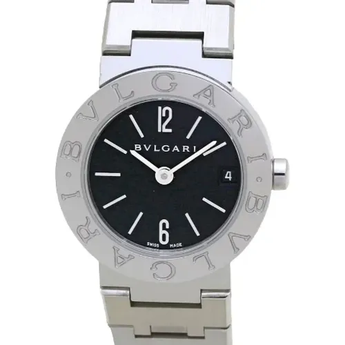 Pre-owned Watches, female, , Size: ONE SIZE Pre-owned Stainless Steel watches - Bvlgari Vintage - Modalova