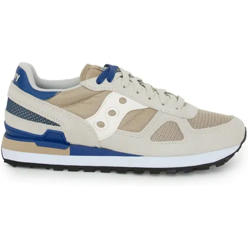 Poly-Leather Blend Sneakers , male, Sizes: 8 UK - Saucony - Modalova