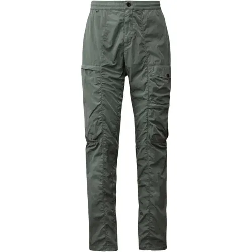 Slim-fit Trousers, male, , Size: M Cargo Chrome-R Pants - C.P. Company - Modalova