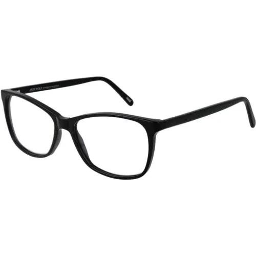 Glasses, unisex, , Size: ONE SIZE Rectangle Optical Frames - Andy Wolf - Modalova