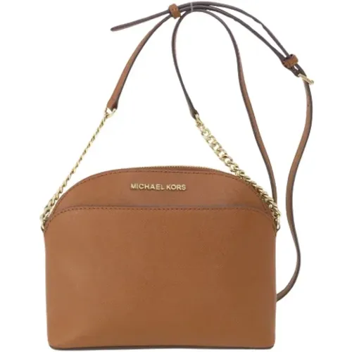 Pre-owned Cross Body Bags, female, , Size: ONE SIZE Pre-owned Leather shoulder-bags - Michael Kors Pre-owned - Modalova