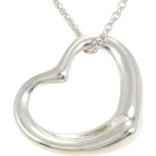 Pre-owned Jewellery, female, , Size: ONE SIZE Pre-owned Silver necklaces - Tiffany & Co. Pre-owned - Modalova