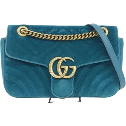 Pre-owned Suede Gucci Shoulder Bag , female, Sizes: ONE SIZE - Gucci Vintage - Modalova
