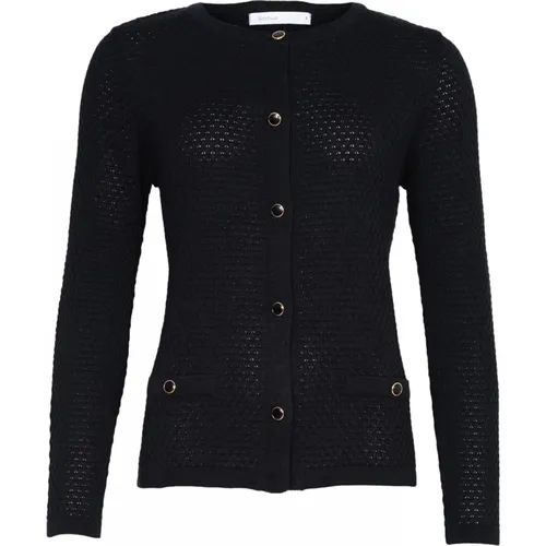 Cardigan , female, Sizes: 2XL, L, XL, S, 3XL, M - Skovhuus - Modalova