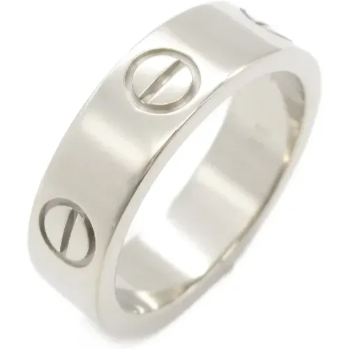 Pre-owned Jewellery, female, , Size: ONE SIZE Pre-owned Metal rings - Cartier Vintage - Modalova