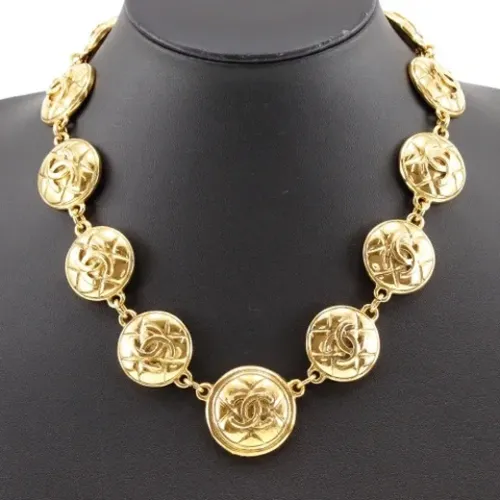 Pre-owned Jewellery, female, , Size: ONE SIZE Pre-owned Gold chanel-jewelry - Chanel Vintage - Modalova