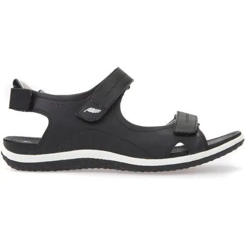 Flat Sandals for Women , female, Sizes: 3 UK - Geox - Modalova