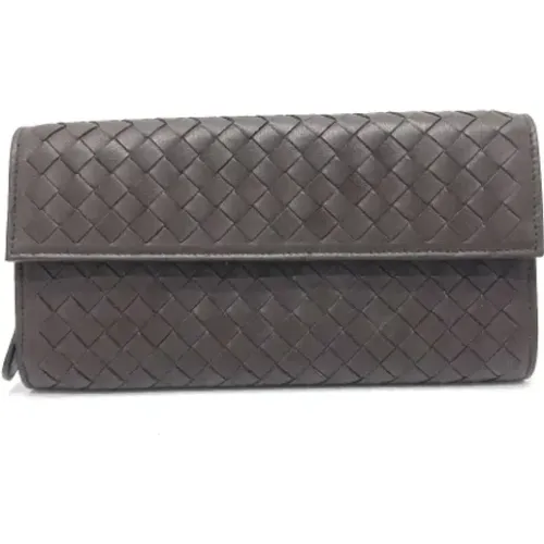 Pre-owned Wallets, female, , Size: ONE SIZE Pre-owned Leather wallets - Bottega Veneta Vintage - Modalova