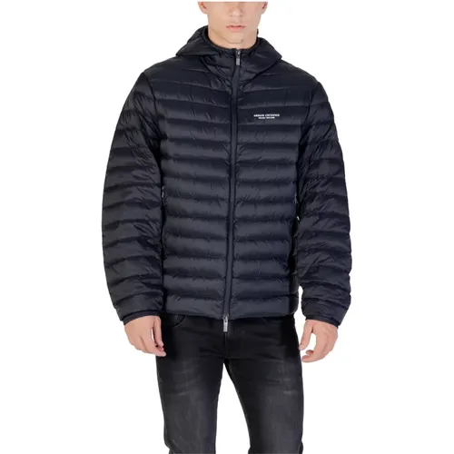 Winter Jackets, male, , Size: S Men's Down Jacket Stylish and Practical - Armani Exchange - Modalova