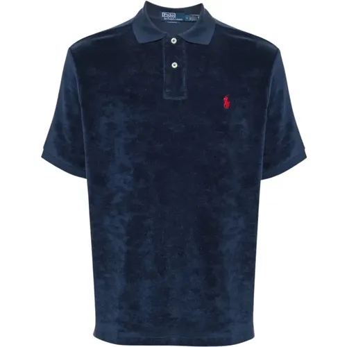 Blaue T-Shirts und Polos , Herren, Größe: XL - Polo Ralph Lauren - Modalova