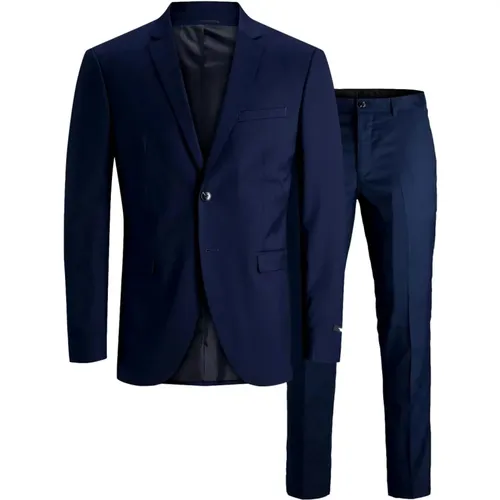 Single Breasted Suits, male, , Size: S Single Breasted Suits - jack & jones - Modalova