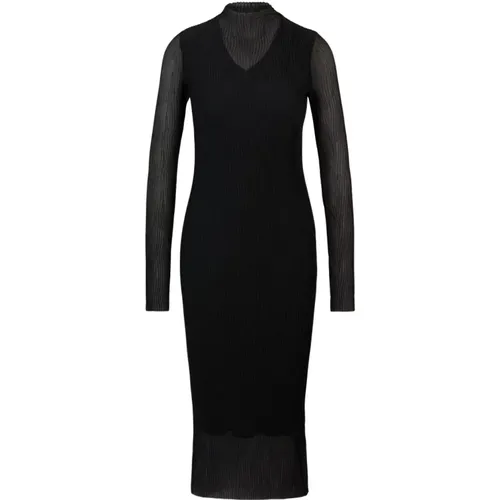 Eviba Dress with Contemporary Silhouette , female, Sizes: M, L - Hugo Boss - Modalova