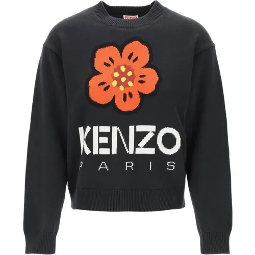 Cozy Knit Sweater Pullover , female, Sizes: M, S, XS - Kenzo - Modalova