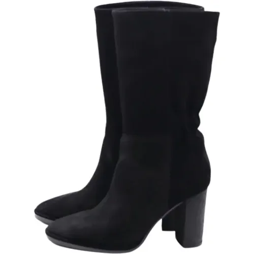 Classic Leather Heeled Boots , female, Sizes: 6 UK, 8 UK - Lola Cruz - Modalova