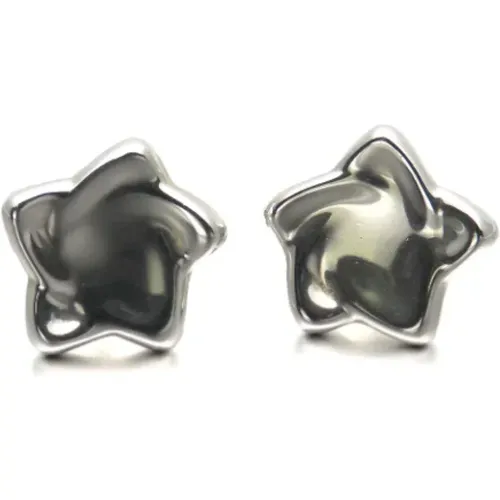 Pre-owned Jewellery, female, , Size: ONE SIZE Pre-owned Metal earrings - Tiffany & Co. Pre-owned - Modalova