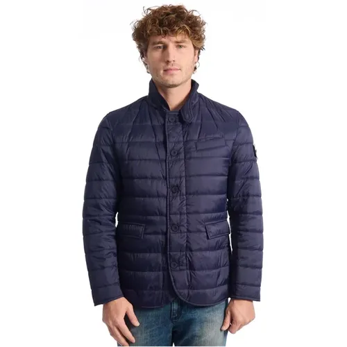 Quilted High Neck Jacket with Pockets , male, Sizes: XL - Baldinini - Modalova