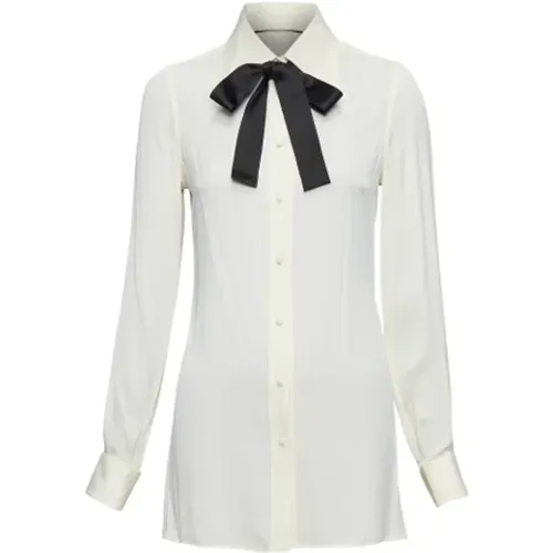 Pre-owned Shirts & Blouses, female, , Size: S Pre-owned Silk tops - Dolce & Gabbana Pre-owned - Modalova