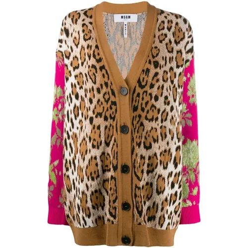 Cardigans, female, , Size: S Maglieria - Msgm - Modalova