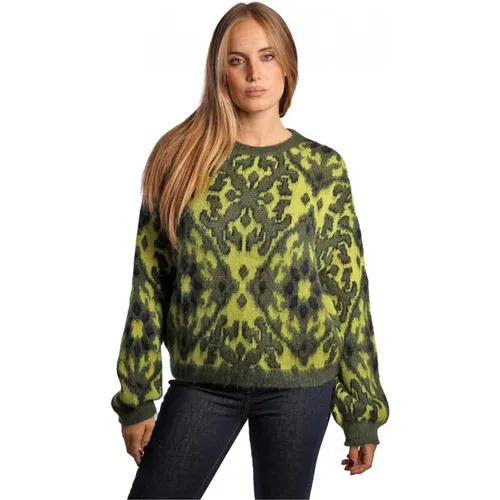 Abstract Sweater , female, Sizes: XL - Jijil - Modalova