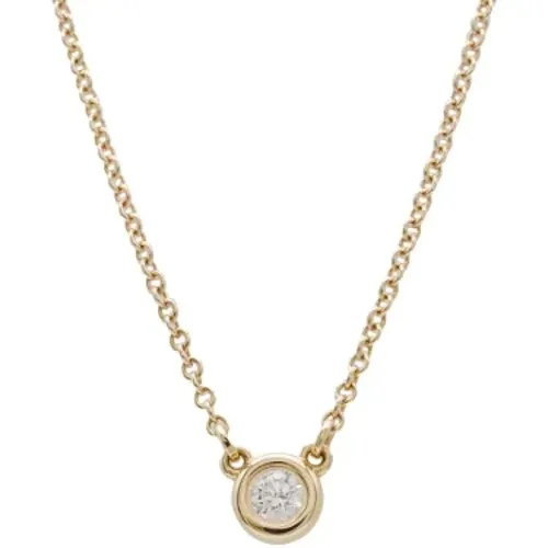 Pre-owned Jewellery, female, , Size: ONE SIZE Pre-owned Metal necklaces - Tiffany & Co. Pre-owned - Modalova