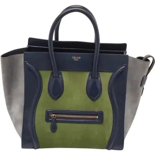 Pre-owned Tote Bags, female, , Size: ONE SIZE Pre-owned Leather celine-bags - Celine Vintage - Modalova