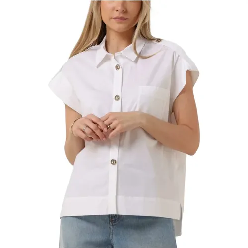 Elegante Gewebte Bluse , Damen, Größe: 3XS - Twinset - Modalova
