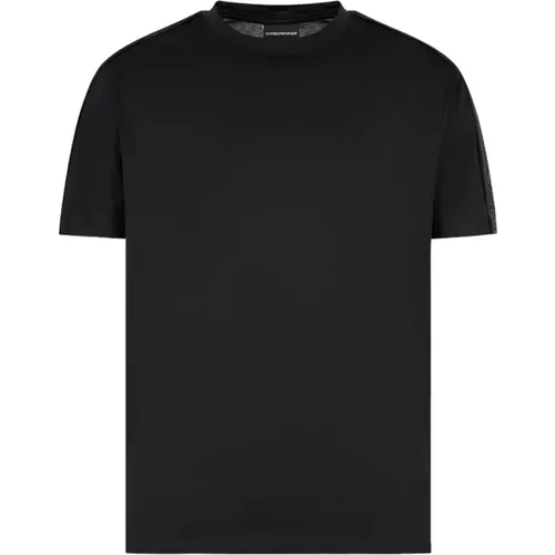 D1Td3-1Juvz Kurzarm T-Shirt , Herren, Größe: 2XL - Emporio Armani - Modalova