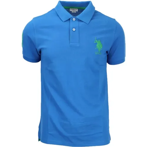 Men's Cotton Polo Shirt , male, Sizes: XL, 3XL, 2XL, M, L - U.s. Polo Assn. - Modalova