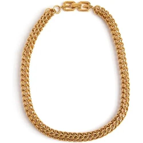 Pre-owned Jewellery, female, , Size: ONE SIZE Thick Intertwine Necklace - Givenchy Pre-owned - Modalova