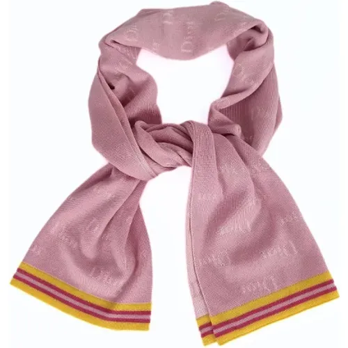 Pre-owned Wool scarves , female, Sizes: ONE SIZE - Dior Vintage - Modalova