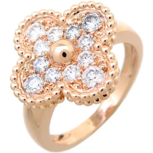 Pre-owned Rose Gold rings , female, Sizes: ONE SIZE - Van Cleef & Arpels Pre-owned - Modalova