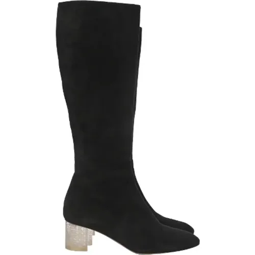 Pre-owned Suede boots , female, Sizes: 5 UK - Alaïa Pre-owned - Modalova