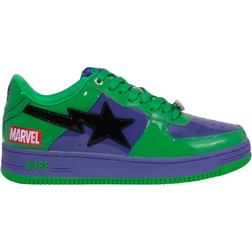 Limited Edition Marvel Comics Hulk Shoes , male, Sizes: 11 UK, 6 UK, 8 UK, 9 UK, 2 UK, 10 UK, 7 UK - Nike - Modalova