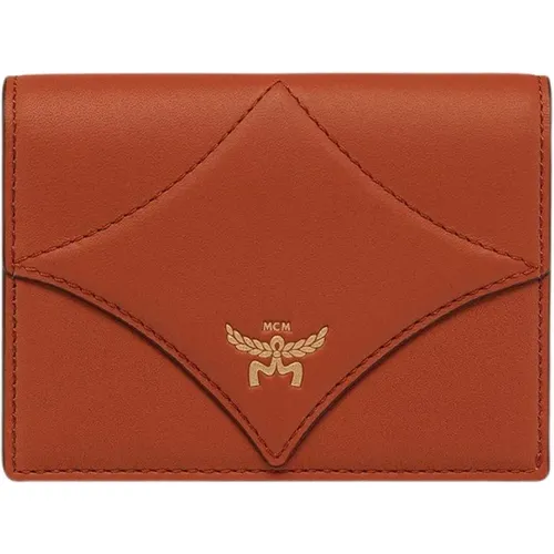 Wallet with Bavarian Diamond , female, Sizes: ONE SIZE - MCM - Modalova