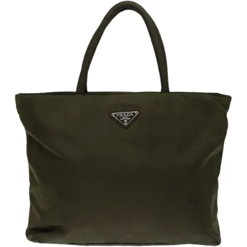 Pre-owned Tote Bags, female, , Size: ONE SIZE Pre-owned Fabric prada-bags - Prada Vintage - Modalova