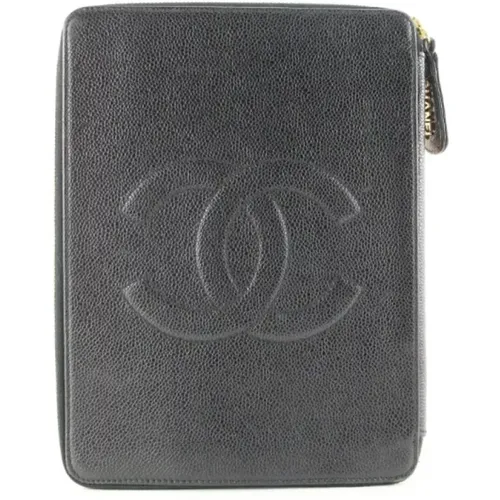 Pre-owned Wallets, female, , Size: ONE SIZE Pre-owned Fabric Wallet - Chanel Vintage - Modalova