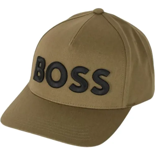 Caps, unisex, , Size: ONE SIZE Cotton Baseball Cap with Curved Visor - Hugo Boss - Modalova