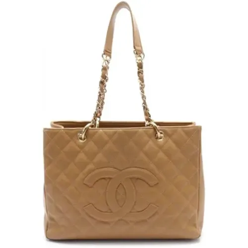 Pre-owned Tote Bags, female, , Size: ONE SIZE Pre-owned Leather shoulder-bags - Chanel Vintage - Modalova