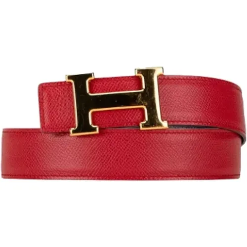 Pre-owned Belts, female, , Size: ONE SIZE Pre-owned Leather belts - Hermès Vintage - Modalova