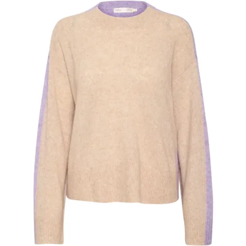 Boxy Pullover Sweater in Haze Melange , female, Sizes: S, XL, L - InWear - Modalova