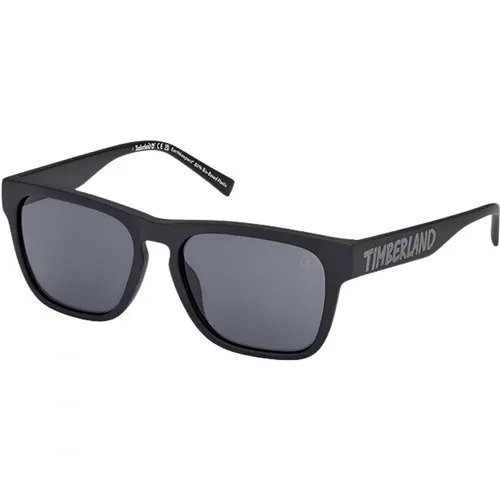 Sunglasses, male, , Size: 53 MM Shiny Sunglasses Tb00011-02A - Timberland - Modalova