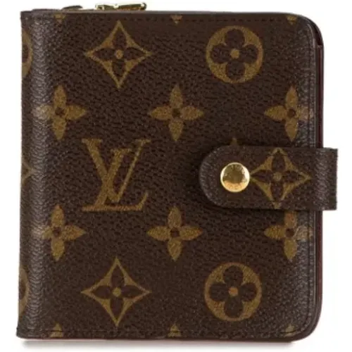 Pre-owned Wallets, female, , Size: ONE SIZE Pre-owned Canvas wallets - Louis Vuitton Vintage - Modalova